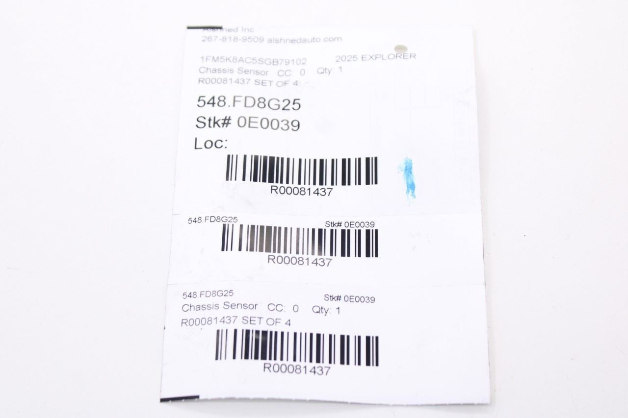 25-26 Ford Explorer Interceptor 3.0L Front and Rear Oxygen Sensors R1MZ-9F472-C - Alshned Auto Parts