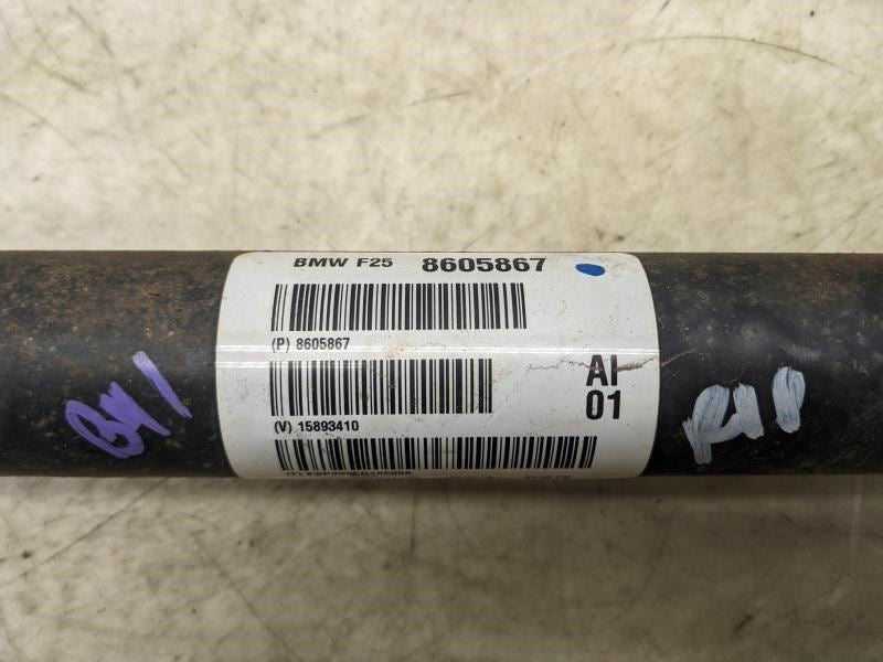 2011-2017 BMW X3 2.0L AWD Front Drive Shaft Propeller 8605867 OEM - Alshned Auto Parts