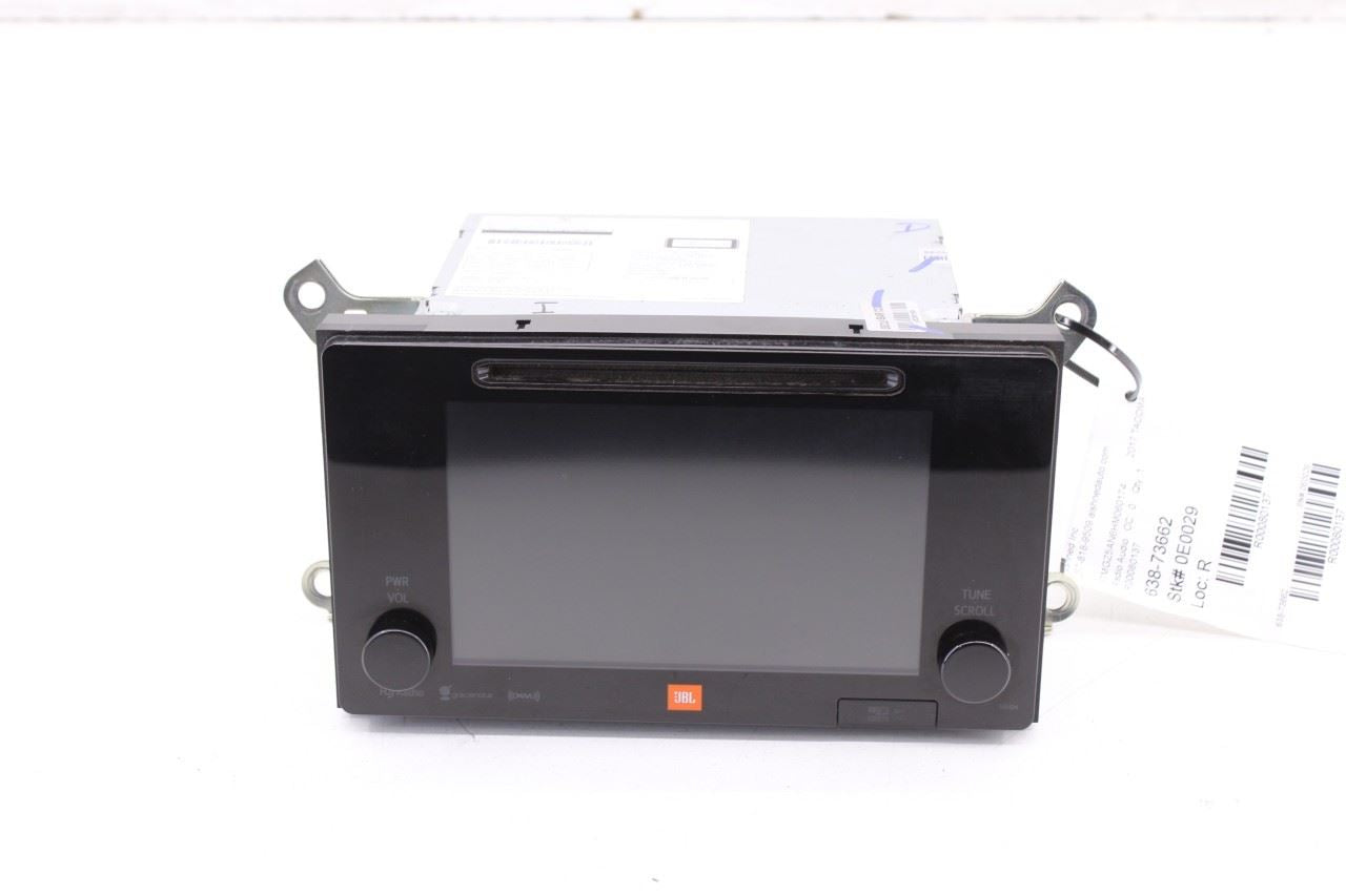 2016-2019 Toyota Tacoma Navi Radio Faceplate Control w/ 7.0 Display and Receiver - Alshned Auto Parts