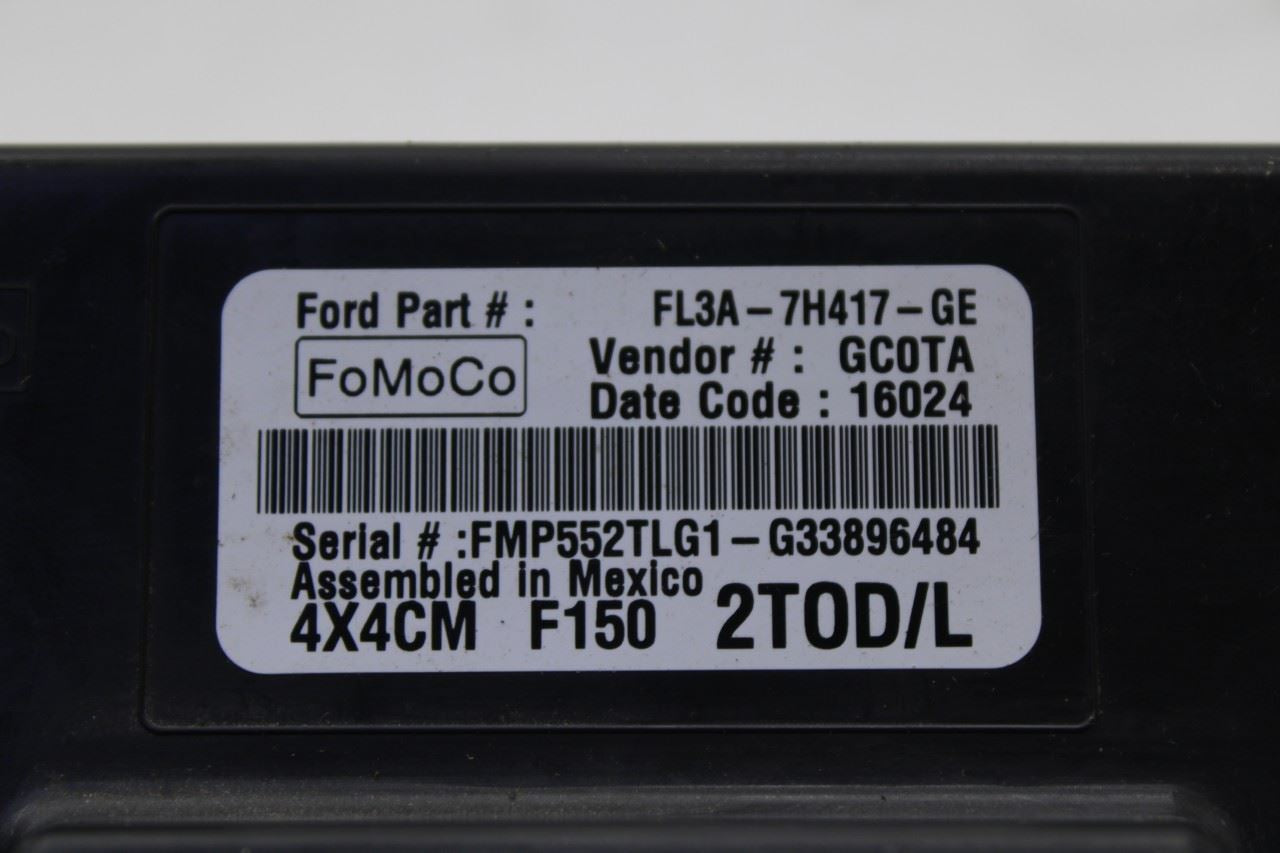 2015-2016 Ford F150 SuperCab Lariat Transfer Case Control Module FL3A-7H417-GE - Alshned Auto Parts
