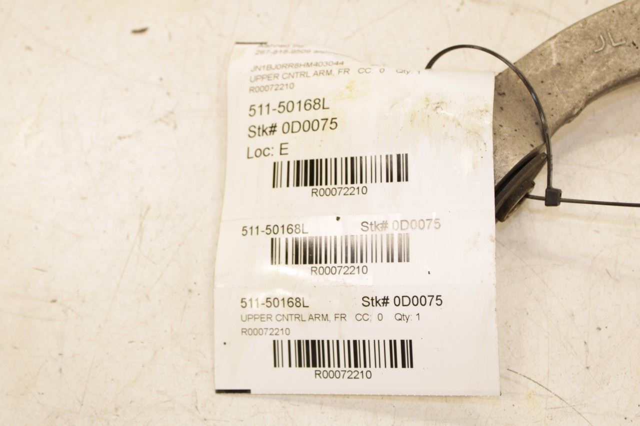 14-17 Infiniti QX50 AWD Front Left Driver Side Upper Control Arm 54525-JL00C OEM - Alshned Auto Parts