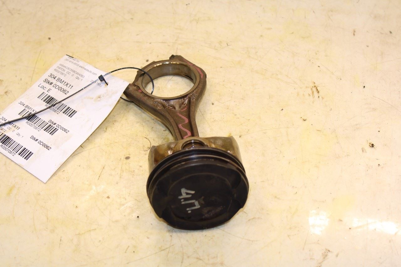 10-12 BMW 750Li xDrive 4.4L Engine Piston Right 4 w/ Connecting Rod 11257613626 - Alshned Auto Parts