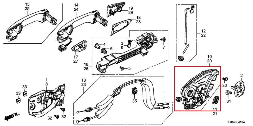 2019-2024 Acura RDX SH-AWD Rear Left Side Door Lock Latch Actuator 72650-TVA-A01 - Alshned Auto Parts