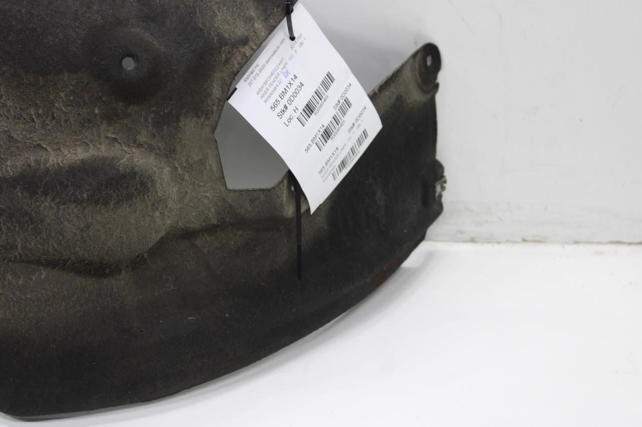 2010-2015 BMW 750I xDrive Front Right Side Fender Liner Rearward 51717185160 OEM - Alshned Auto Parts