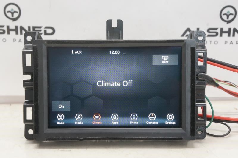 2019 Jeep Grand Cherokee 7'' Display Audio Radio Receiver 68399224AB OEM - Alshned Auto Parts