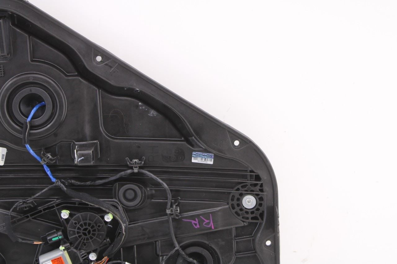 19-23 Hyundai Santa Fe SEL Rear Right Door Window Regulator w/ Carrier and Motor - Alshned Auto Parts