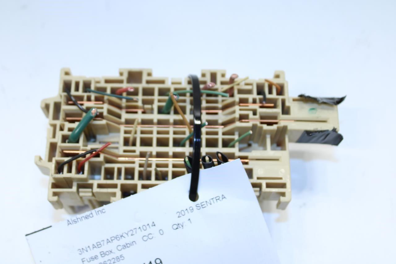 13-19 Nissan Sentra SV 1.8L Instrument Panel Fuse Box Junction Block 24311-1HA0A - Alshned Auto Parts