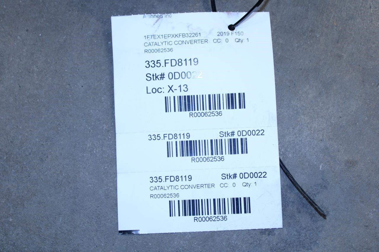 18-20 Ford F150 XL 2.7L Left & Right Exhaust System Pipe 145WB JL34-5G262-CC - Alshned Auto Parts