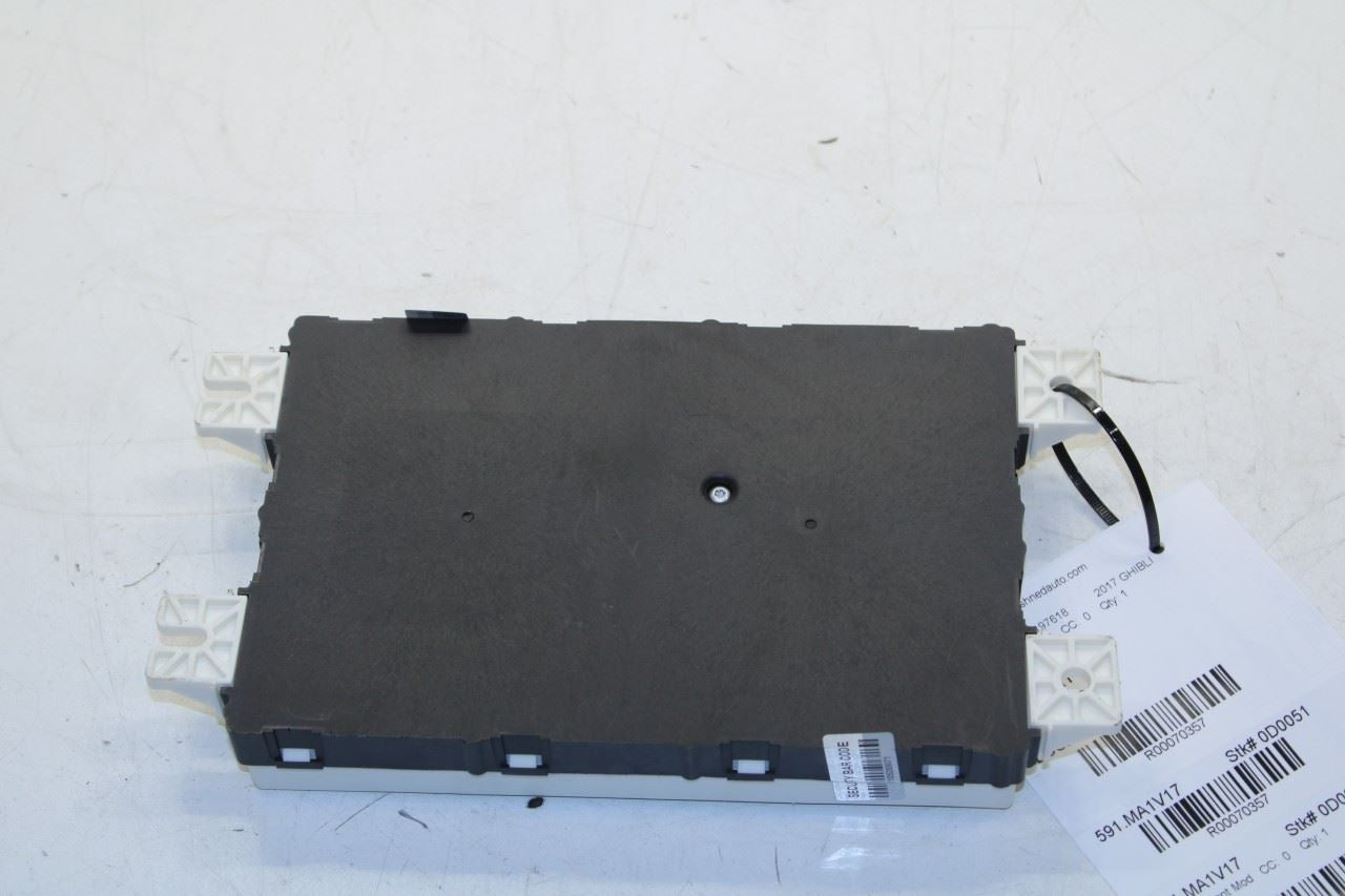 2017-21 Maserati Ghibli 3.0L RWD BCM Body Computer Control Module 670101174 OEM - Alshned Auto Parts
