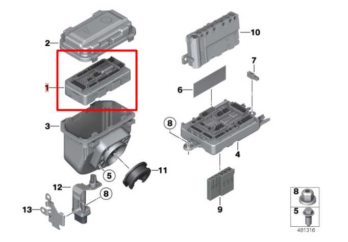2013-2016 BMW 328i xDrive SULEV 2.0L AWD Front Power Distribution Fuse Relay Box - Alshned Auto Parts