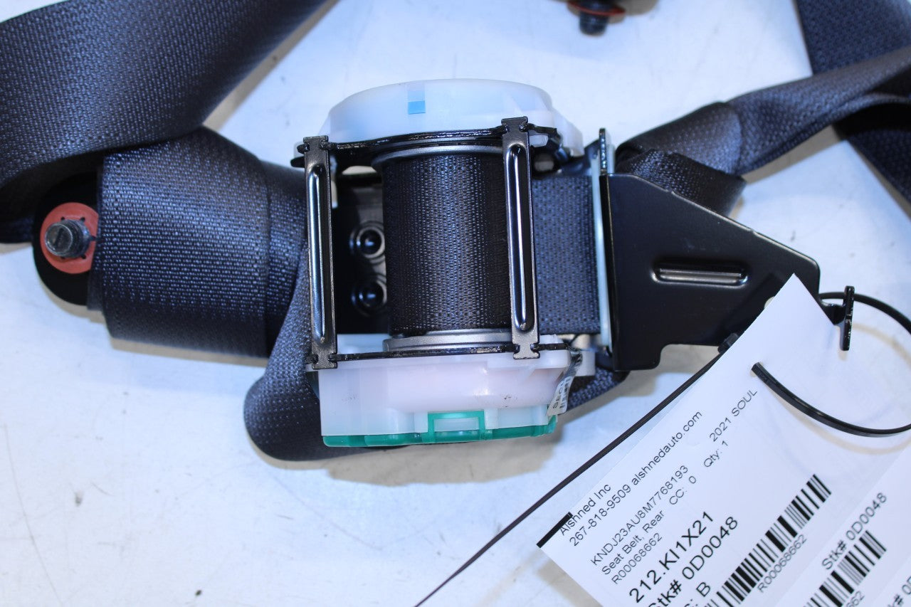 2020-2024 Kia Soul LX 2.0L FWD Rear Driver Left Side 2nd Row Seat Belt Retractor - Alshned Auto Parts