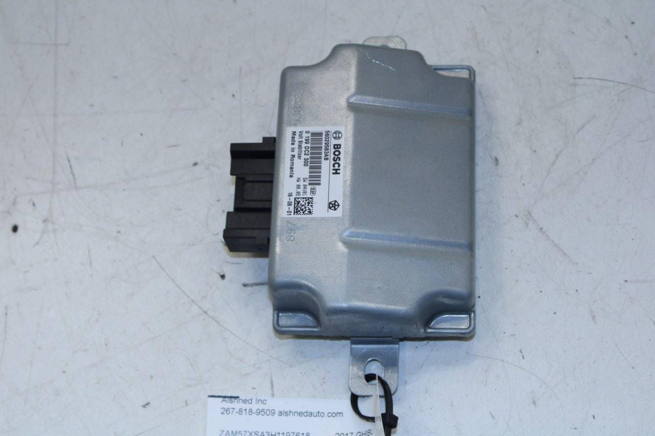 2017-21 Maserati Ghibli 3.0L Voltage Stabilizer Power Inverter Module 675000786 - Alshned Auto Parts