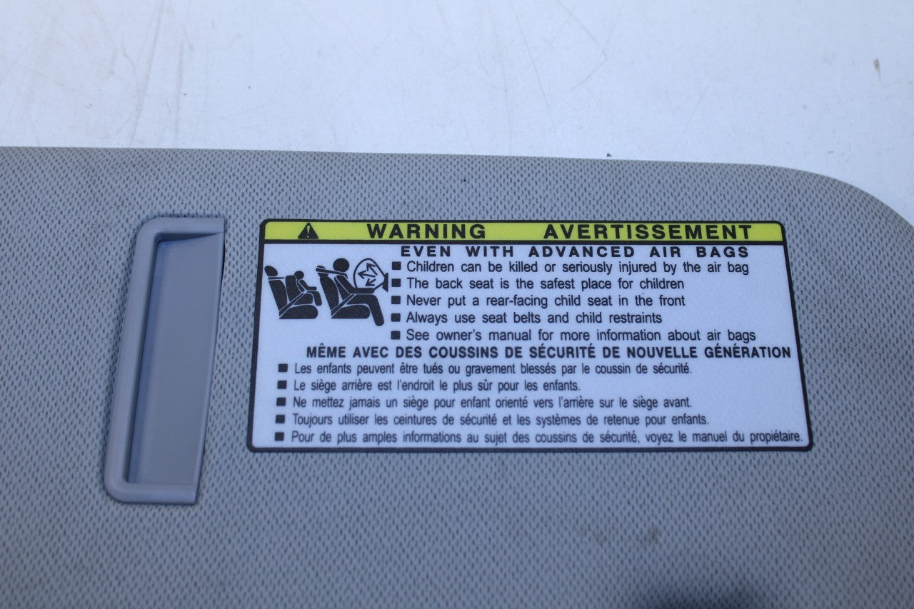 11-17 Hyundai Veloster Front Right and Left Side Sun Visor Set w/ Mirror *ReaD* - Alshned Auto Parts