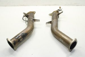 2017-19 Infiniti Q60 Luxe 3.0L AWD LH and RH Exhaust Pipe B0802-5CB0B OEM *ReaD*