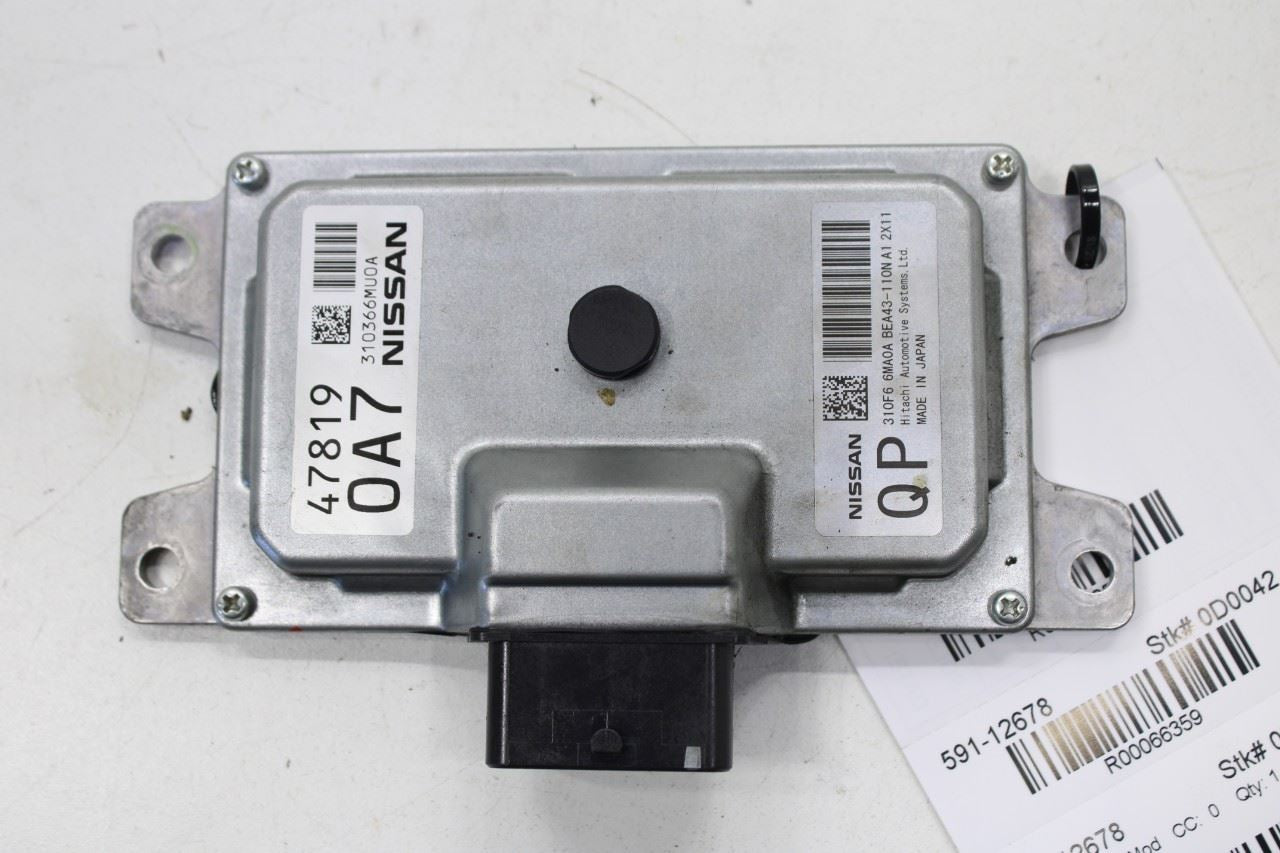 18-2022 Nissan Rogue Sport SL AWD 2.0L Transmission Computer Control Module TCM0