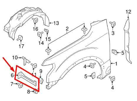2015-20 Ford F150 Front Right Fender Brace Lower Mount Bracket FL3Z-16A142-A OEM - Alshned Auto Parts