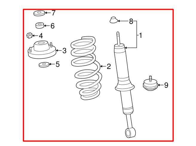 15-23 Toyota Tacoma SR5 4WD Front Right Shock Strut Absorber 48510-04202 *ReaD* - Alshned Auto Parts
