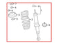 15-23 Toyota Tacoma SR5 4WD Front Right Shock Strut Absorber 48510-04202 *ReaD* - Alshned Auto Parts