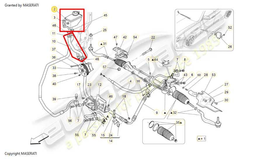 2014-20 Maserati Ghibli 3.0L Power Steering Pump Reservoir Tank Bottle 670004538 - Alshned Auto Parts