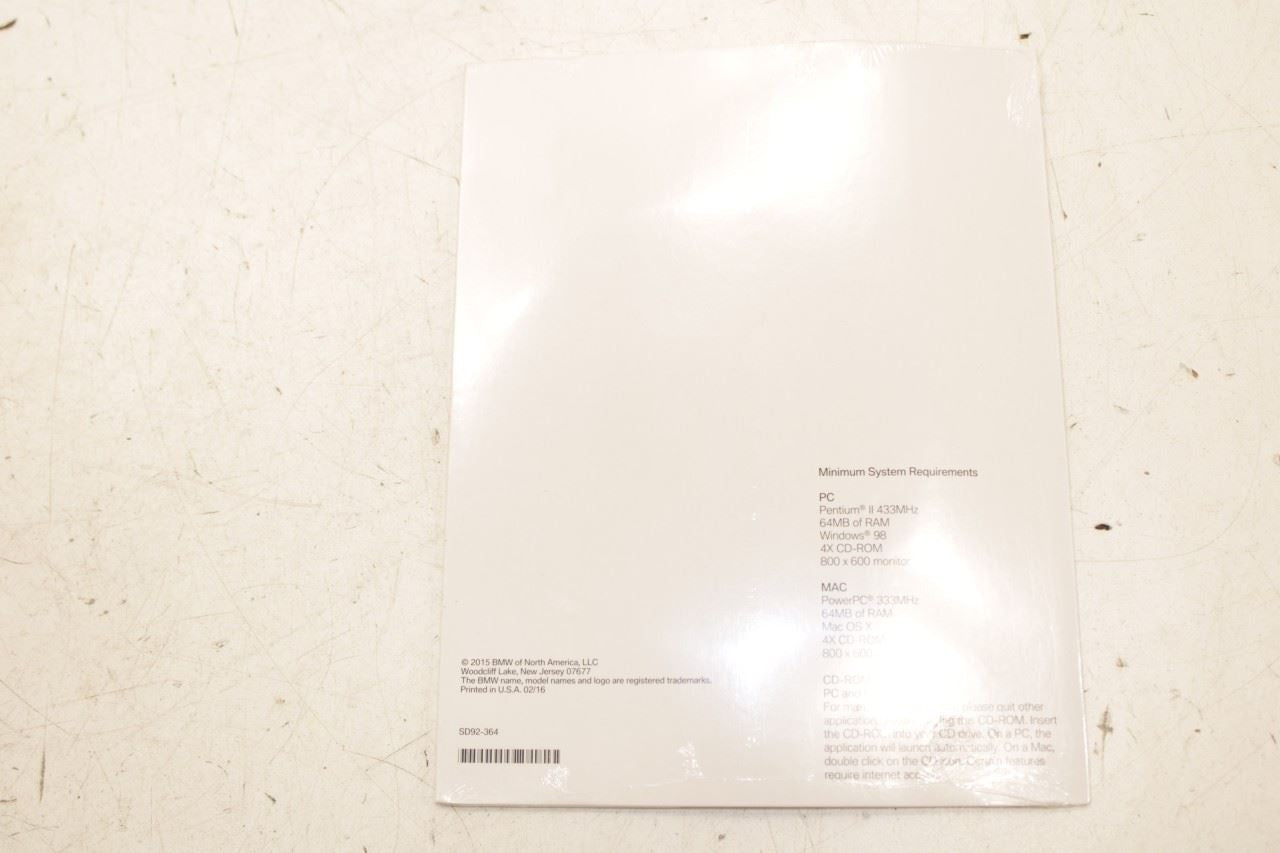 2016 BMW X3 xDrive28i Owners Manual Set with Case R72837 - Alshned Auto Parts