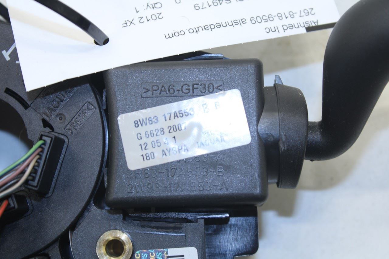 2010-15 Jaguar XF Portfolio 5.0L Steering Column Light Turn Signal Wiper Switch - Alshned Auto Parts