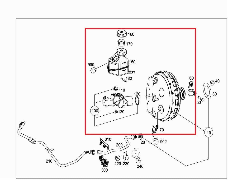 2008-2015 Mercedes-Benz C350 Sport 3.5L Power Brake Booster and Master Cylinder - Alshned Auto Parts