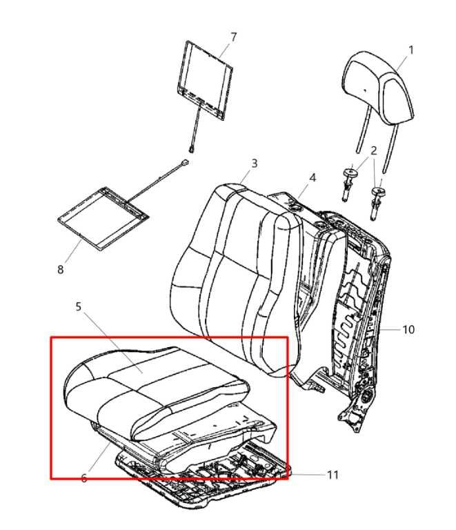 14-15 Jeep Grand Cherokee Limited 3.6L Front Left Side Seat Lower Cushion *ReaD* - Alshned Auto Parts