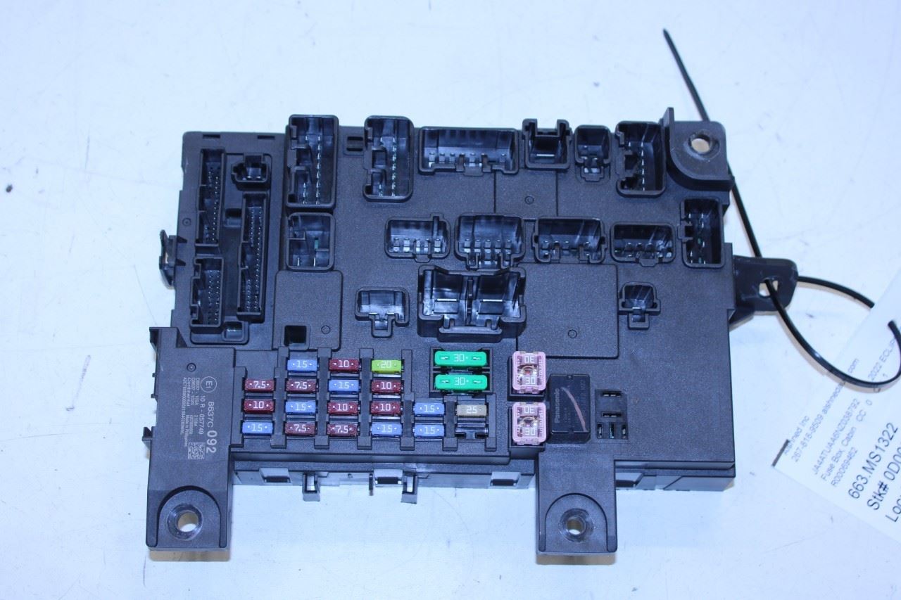 18-23 Mitsubishi Eclipse Cross Cabin Instrument Panel Fuse Relay Junction Block - Alshned Auto Parts