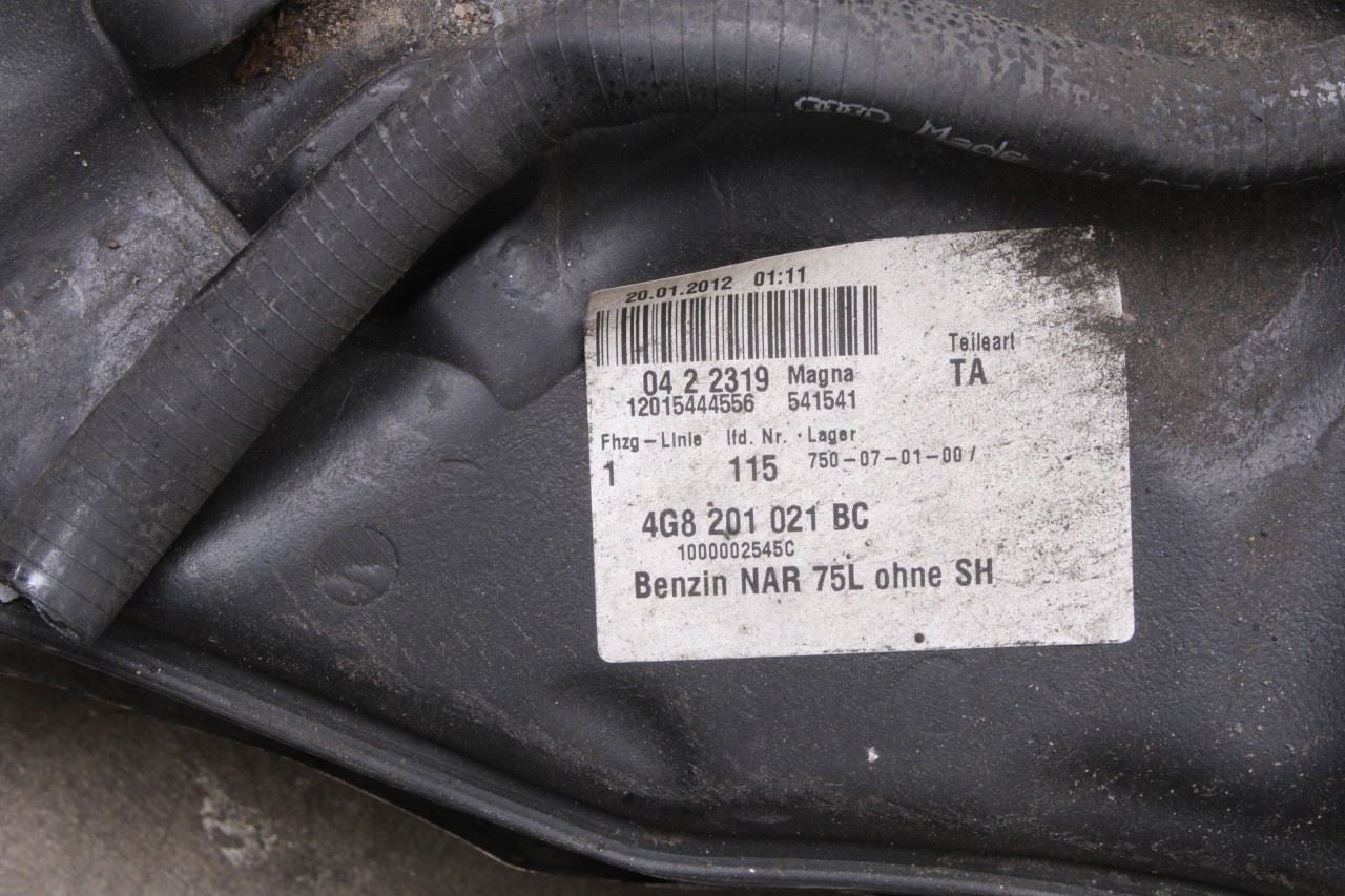 2012-2015 Audi A7 Premium 3.0L Fuel Gas Tank 19.8 US Gallons 4G8201060BG OEM6