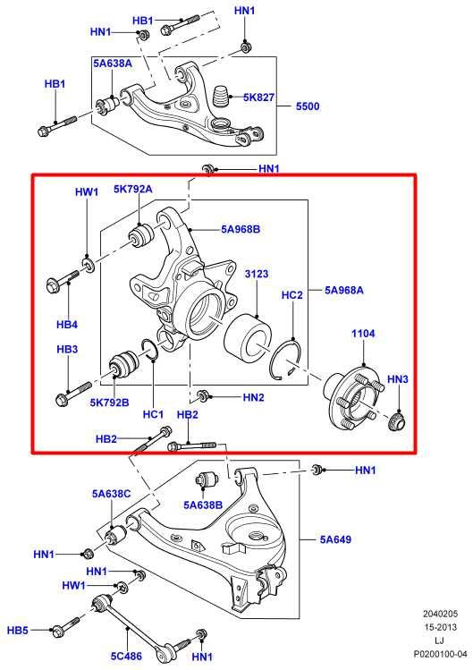 2010-12 Land Rover Range Rover HSE 5.0L 4WD Rear Right Side Spindle Knuckle Hub - Alshned Auto Parts