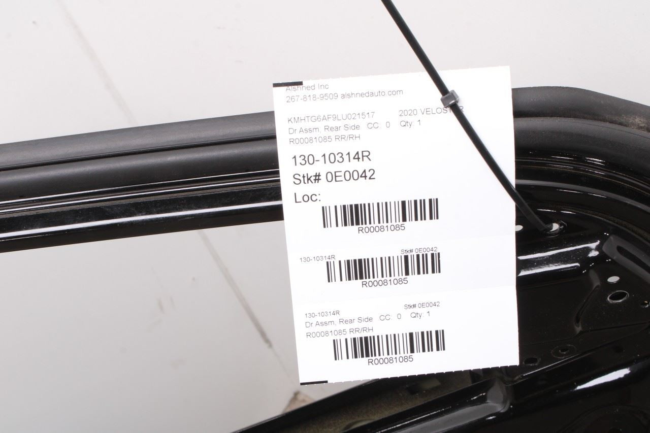 2019-21 Hyundai Veloster Rear Right Side Door Shell Panel 77004-J3000 OEM *ReaD* - Alshned Auto Parts