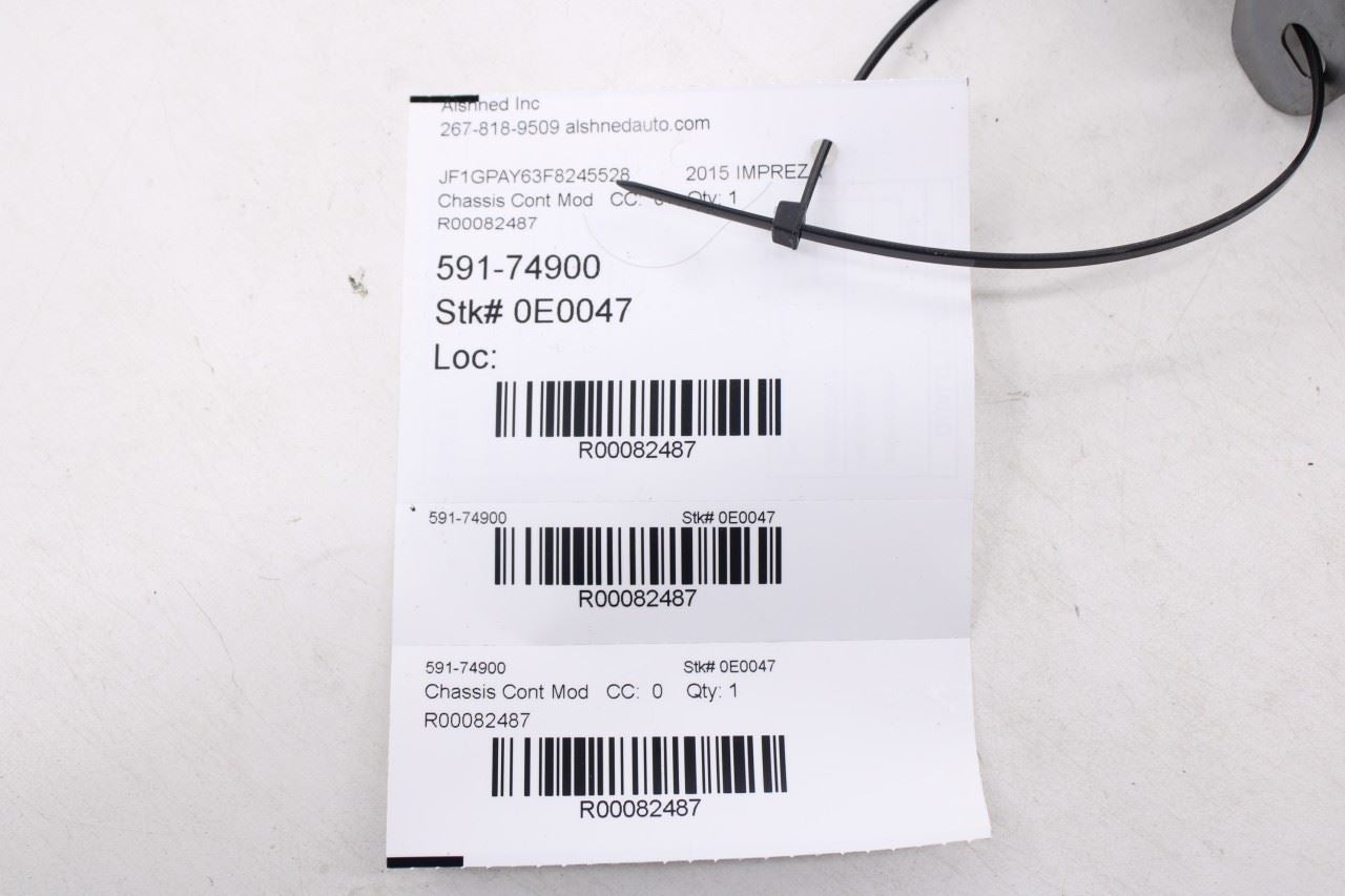 2015 Subaru Impreza Sport Premium 2L Automatic Transmission Control Module TCM - Alshned Auto Parts