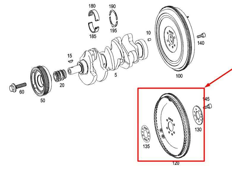 2006-11 Mercedes-Benz C350 Sport Auto Transmission Flywheel Flexplate w/ Spacers1