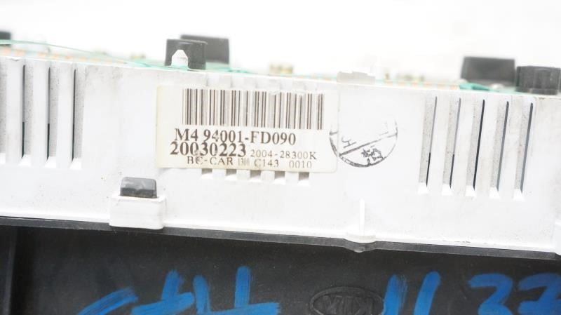 2000-05 Kia Rio 1.6L Speedometer Gauge Instrument Cluster Unknown Mileage *ReaD* - Alshned Auto Parts