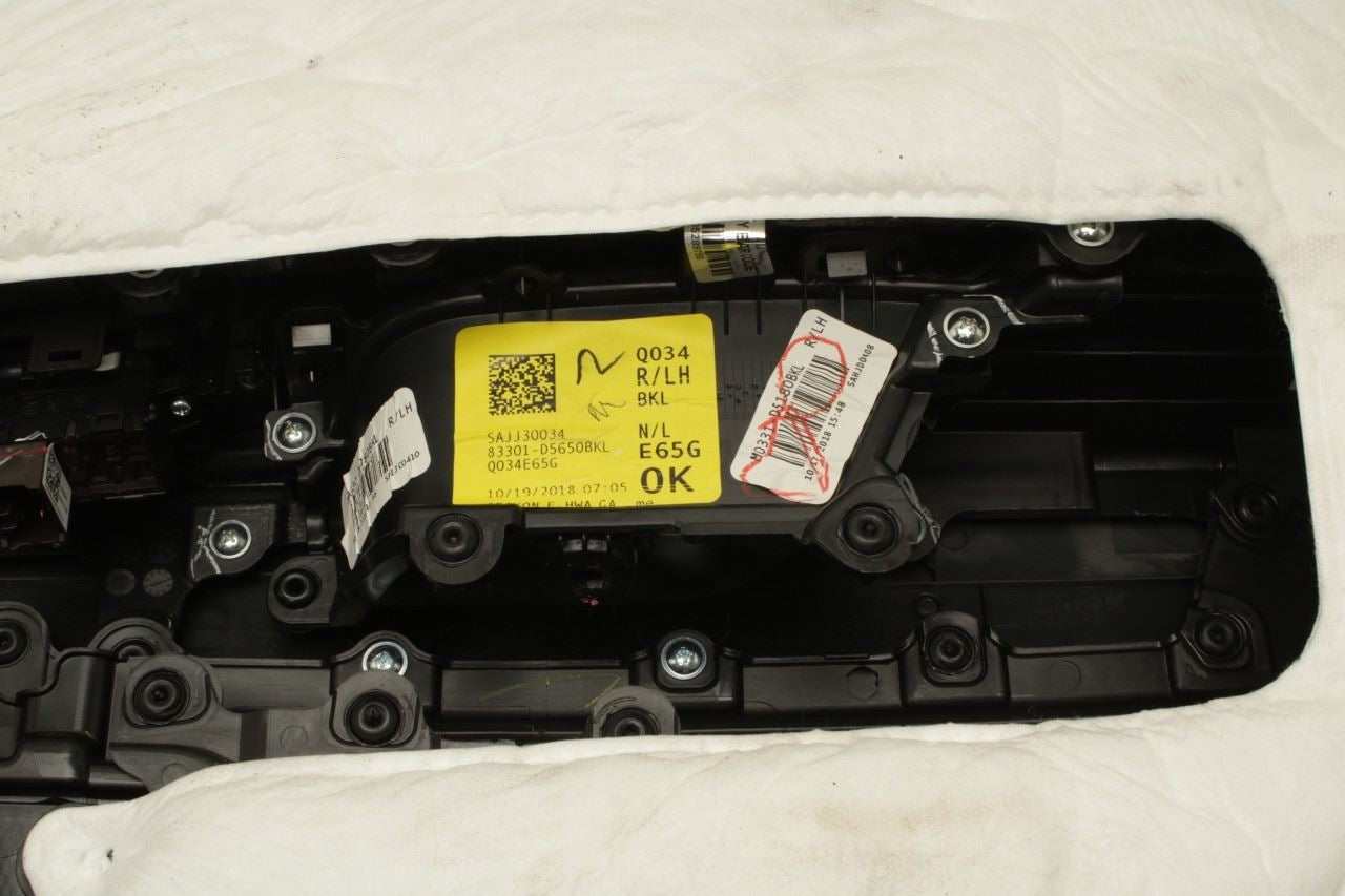 2019-2020 Kia Optima LX Rear Left Driver Door Trim Panel 83301-D5650BKL OEM - Alshned Auto Parts