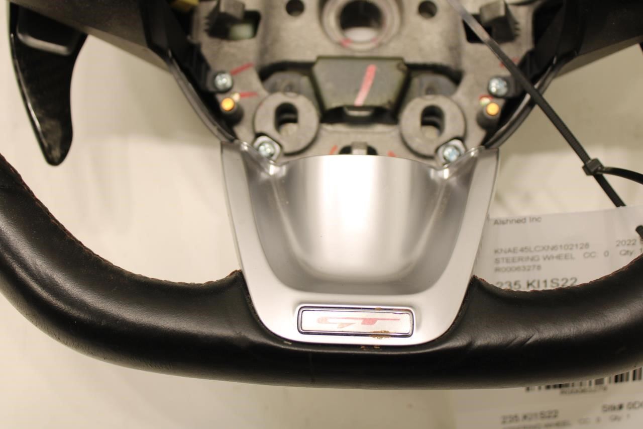 2022-23 Kia Stinger GT1 Steering Wheel Leather w/ Control Buttons 56110J5450CET - Alshned Auto Parts