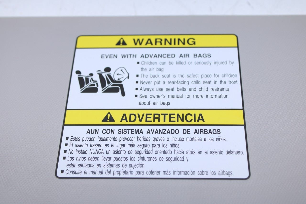 18-25 Mitsubishi Eclipse Cross ES Front Passenger Right Side Sun Visor w/ Mirror - Alshned Auto Parts