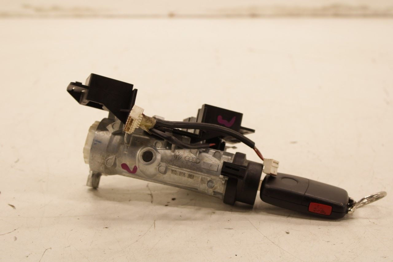 12-21 Volkswagen Passat SE Ignition Switch Lock Cylinder w/ Fob Key Transmitter - Alshned Auto Parts