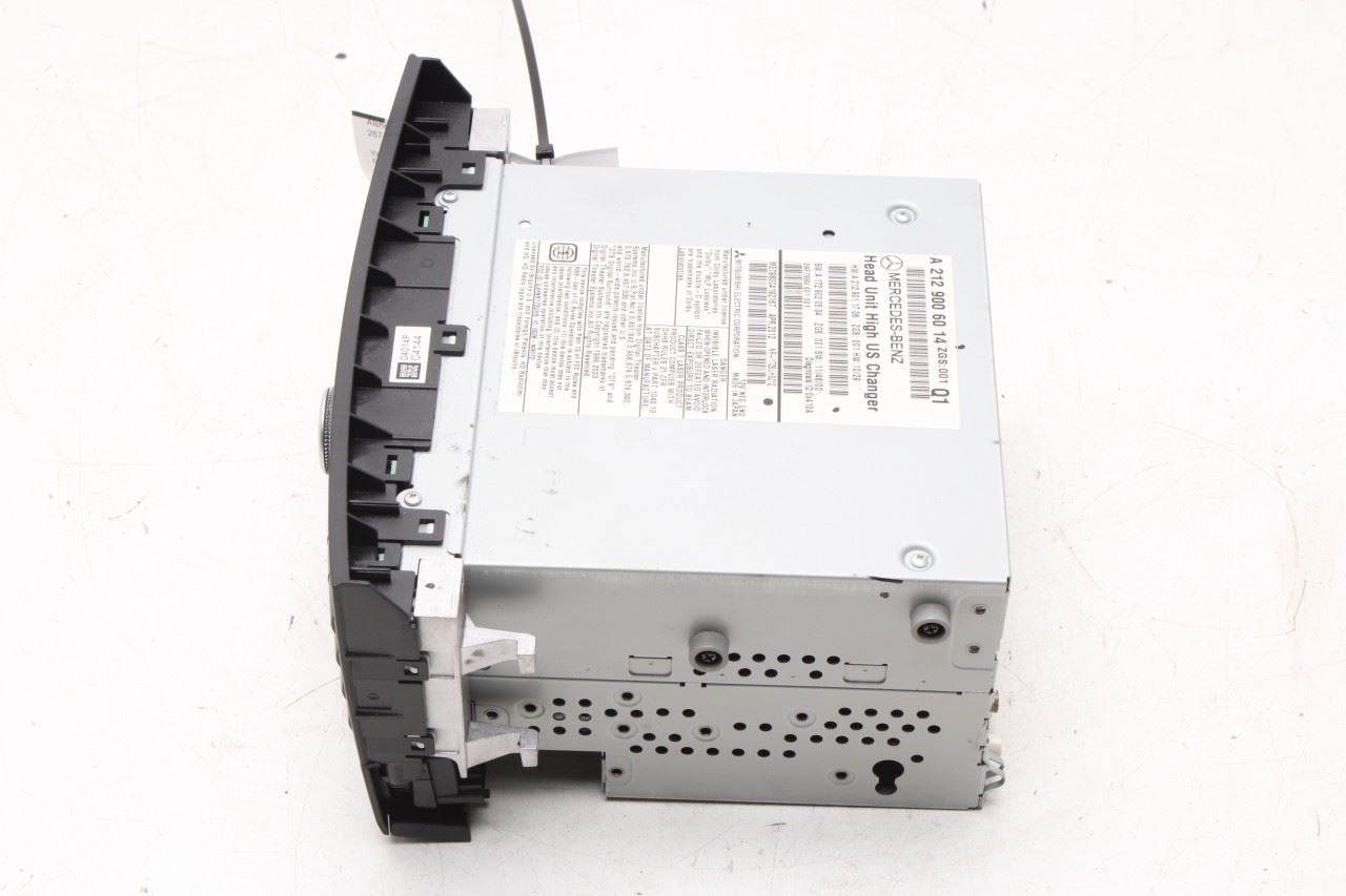 2012 Mercedes-Benz E350 Sport 4Matic Radio Faceplate Control Panel with Receiver - Alshned Auto Parts
