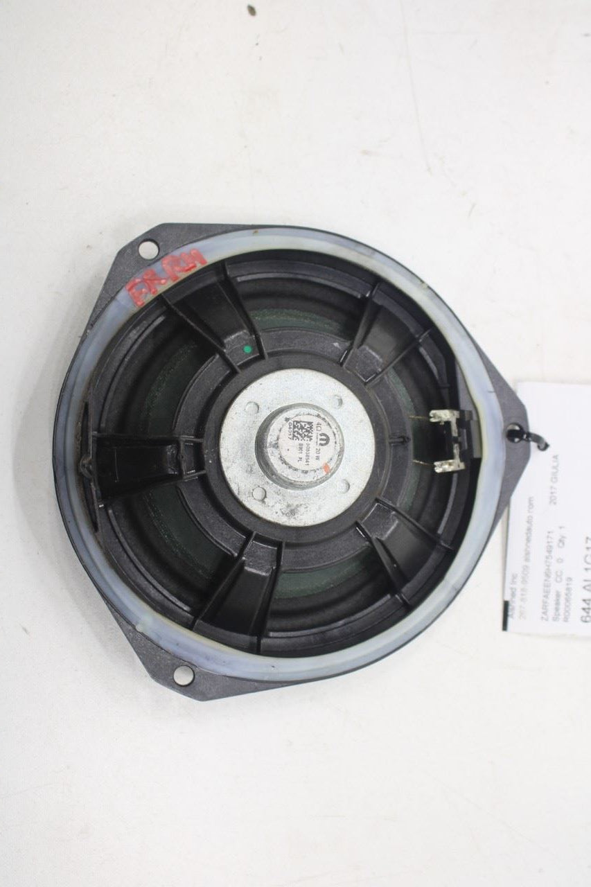 2017-2019 Alfa Romeo Giulia Ti AWD 2.0L Front Right Door Audio Speaker 50538541 - Alshned Auto Parts