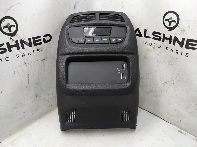 2016-22 Honda Pilot EXL 3.5L Rear Center Console Back Panel w/ AC Heater Control0