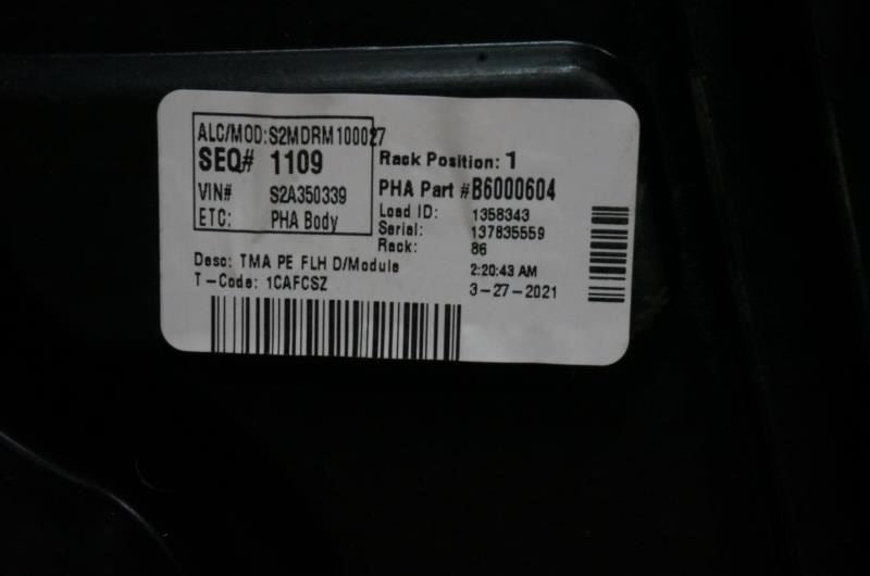 21-23 Hyundai Santa Fe SEL 2.5L Front Left Side Door Window Regulator w/ Carrier - Alshned Auto Parts