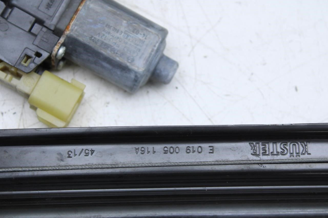 14-16 Maserati Ghibli 3.0L Rear Driver Left Side Door Window Regulator w/ Motor - Alshned Auto Parts