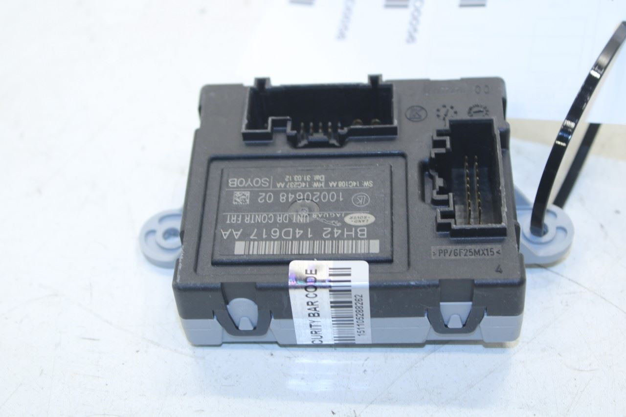 2012-2013 Jaguar XF Portfolio Front Right Door Control Module BH42-14D617-AA - Alshned Auto Parts