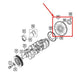 17-22 Jeep Compass Latitude 2.4L 4WD Transmission Flywheel Flexplate 52108810AB - Alshned Auto Parts