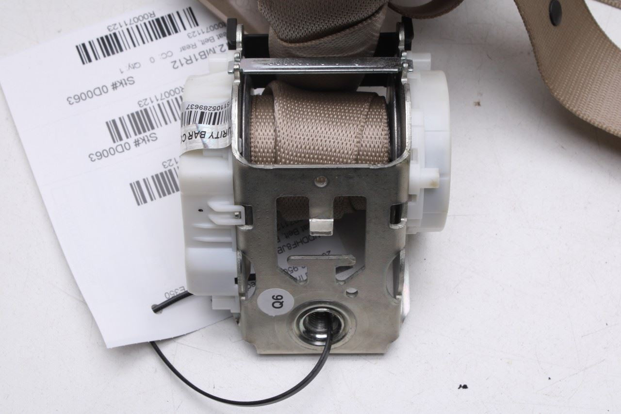 2010-16 Mercedes-Benz E350 Sport 4Matic Rear Center 2nd Row Seat Belt Retractor - Alshned Auto Parts