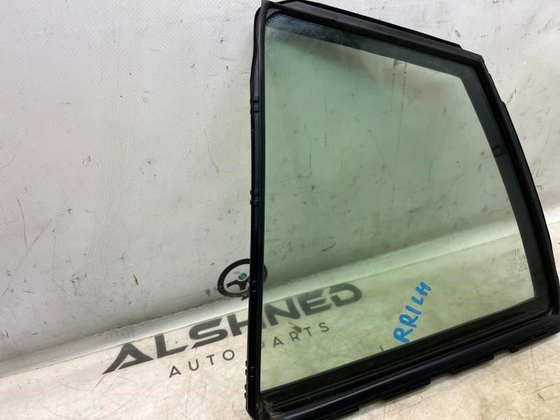 2016-2022 Toyota Prius Rear Left Side Door Quarter Window Glass 68124-47030 OEM - Alshned Auto Parts