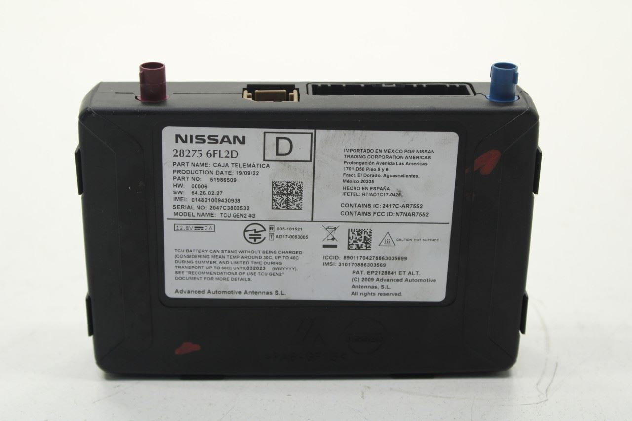 2020-2022 Nissan Rogue Sport SL AWD Telematics Communication Control Module - Alshned Auto Parts