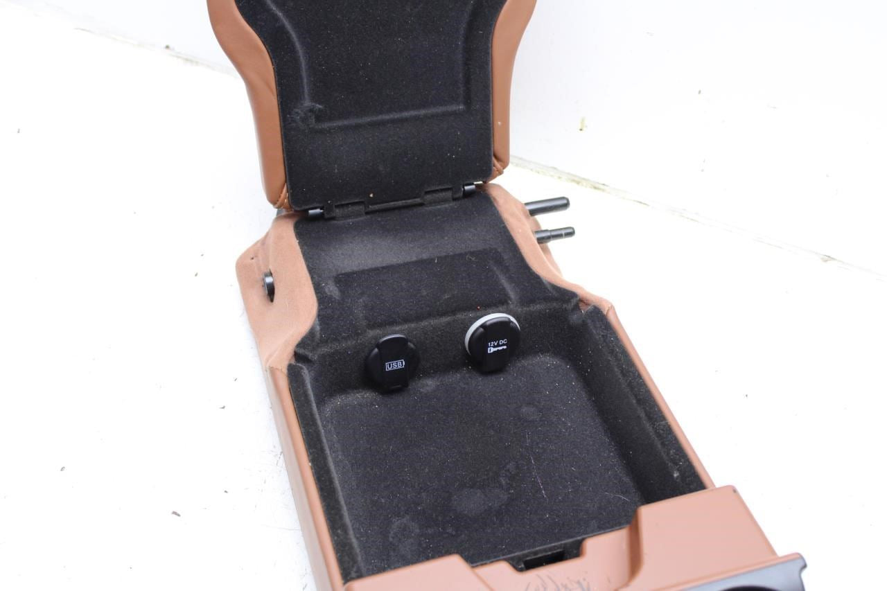 14-17 Maserati Ghibli Rear Center Seat Armrest Storage Lid Compartment 670005970 - Alshned Auto Parts