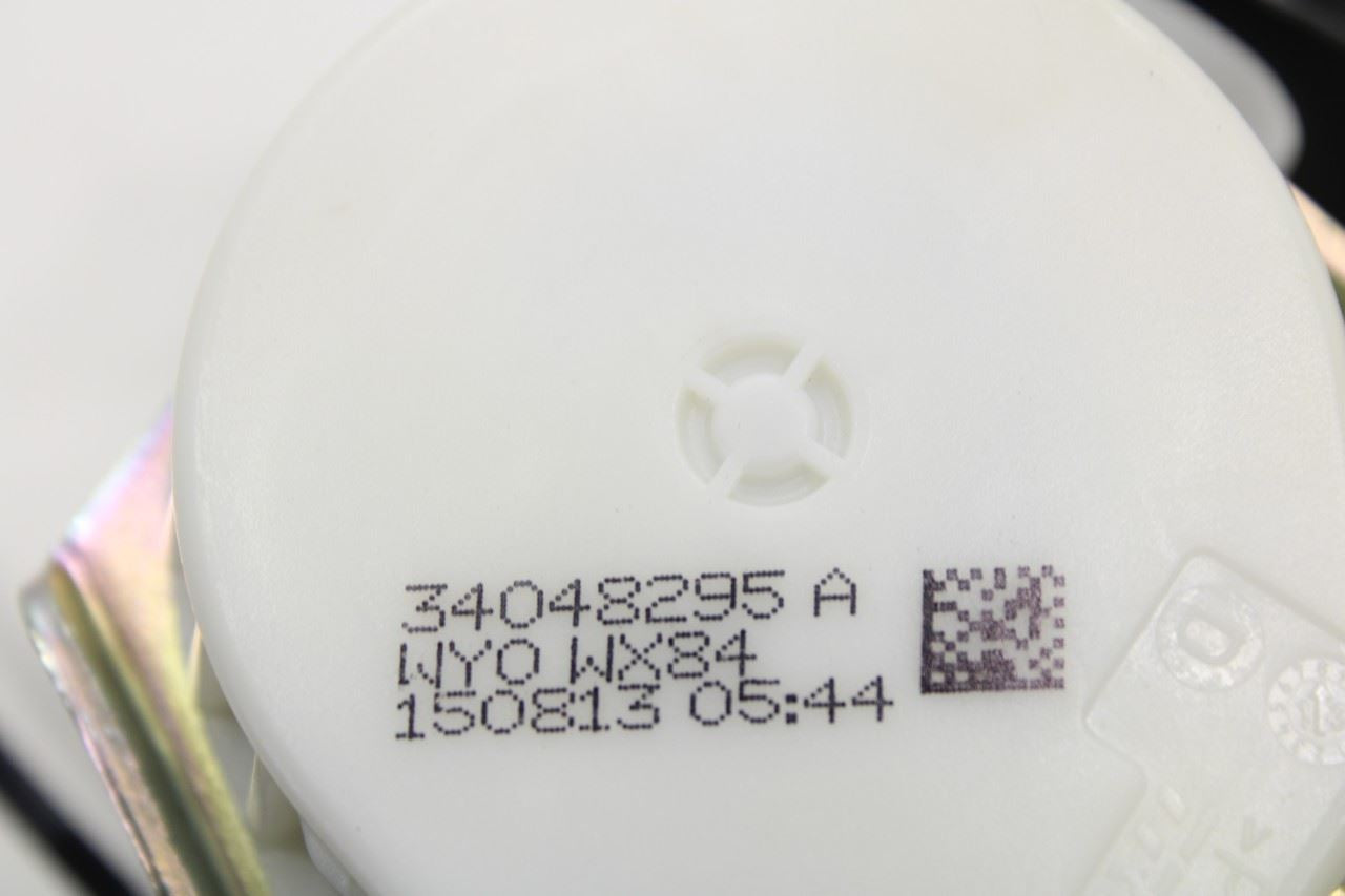 2010-15 BMW 750i xDrive 4.4L Rear Center 2nd Row Seat Belt Retractor 72117269504 - Alshned Auto Parts